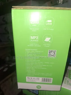 Dp Solar Power System Lamp Kit With Radio