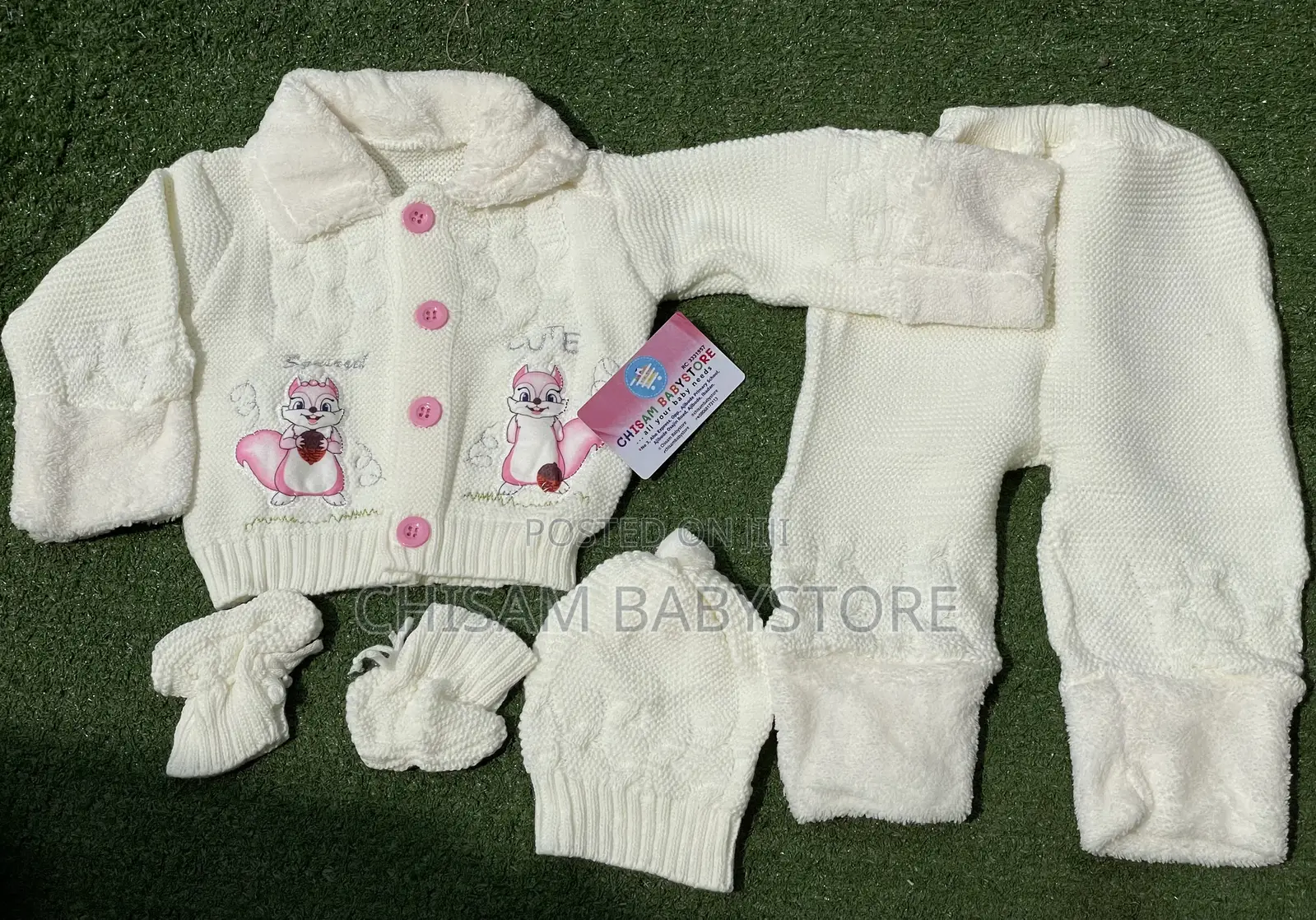 Baby Cardigan Set