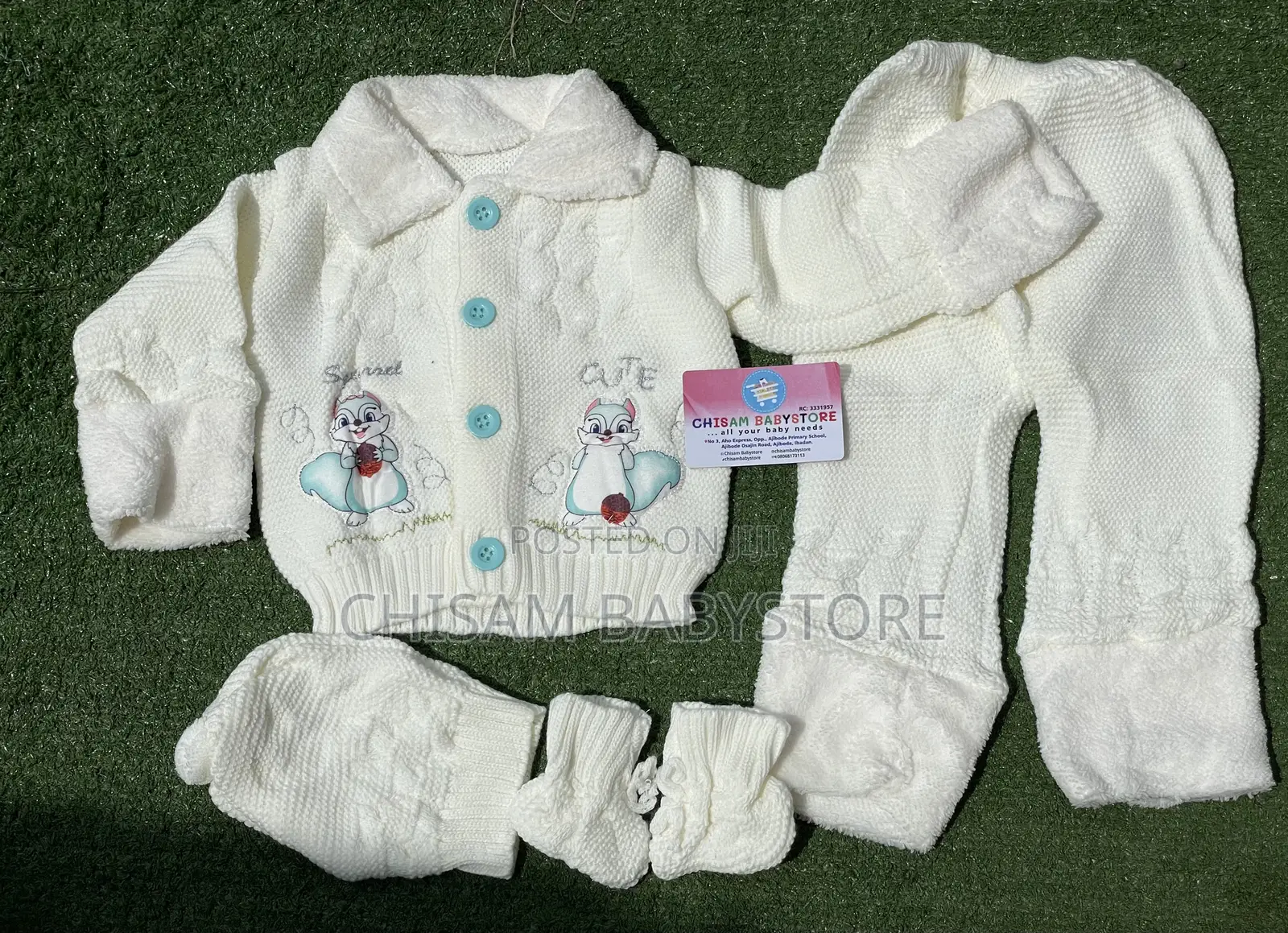Baby Cardigan Set