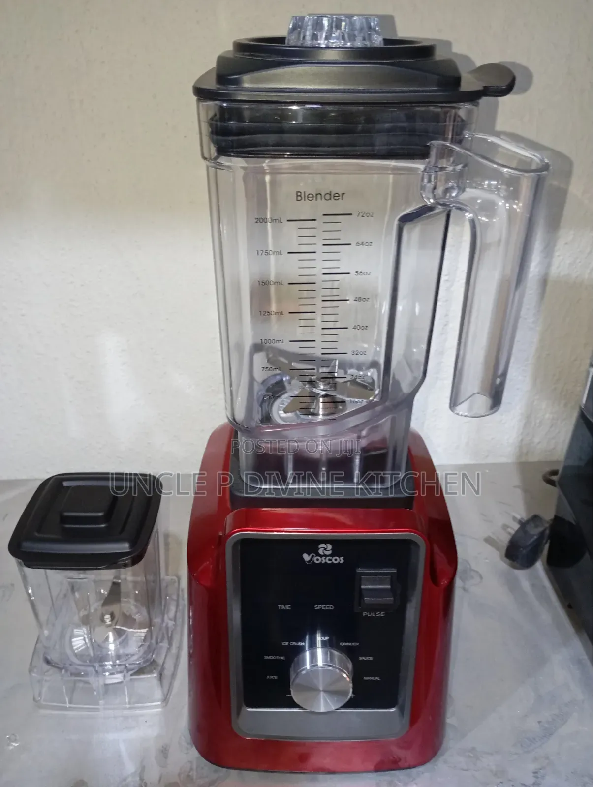 Vosco 2in1 Industrial Advanced Heavy Duty Blender, 3200w.