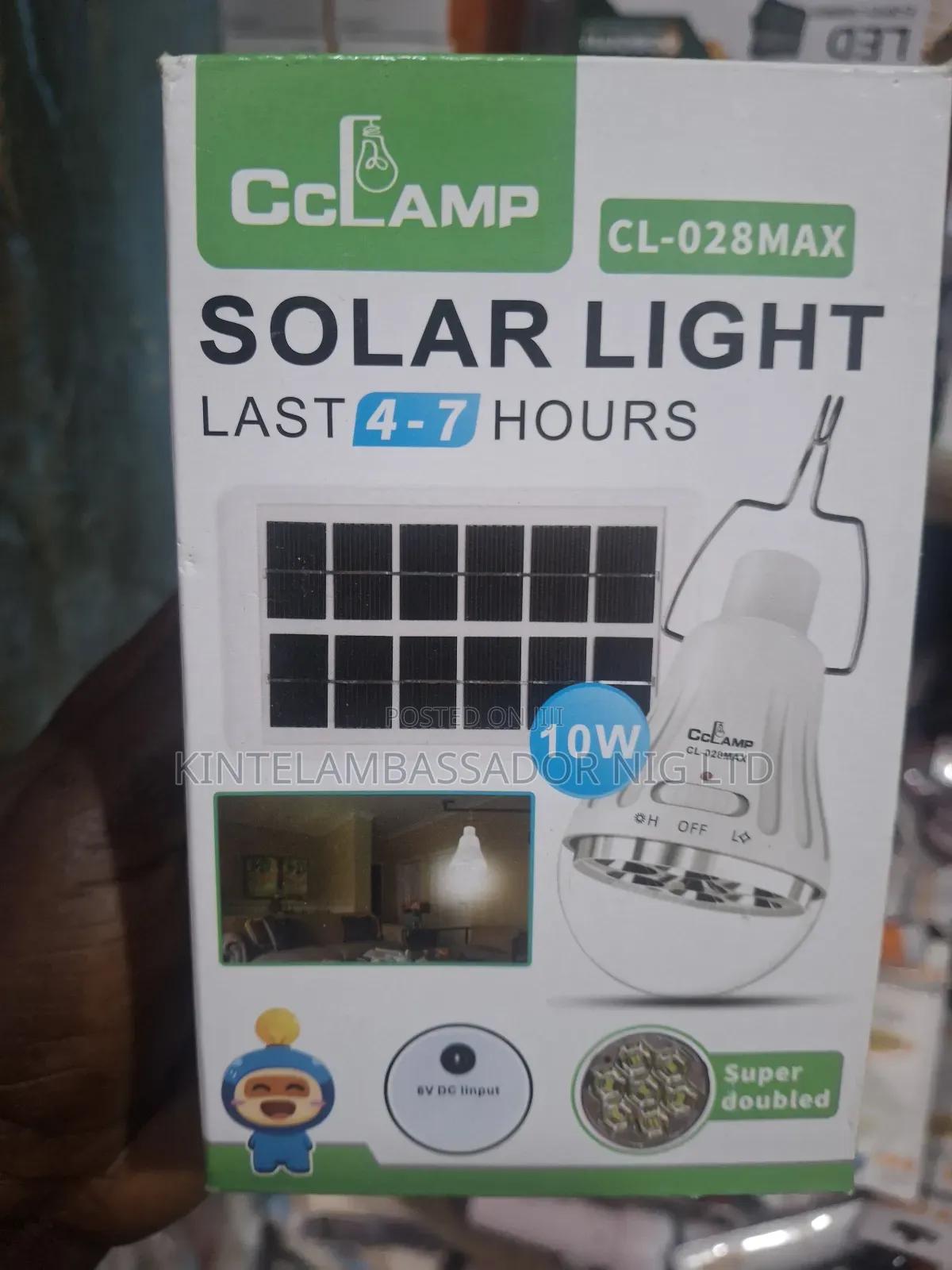 Gc Solar Lamp With Panel