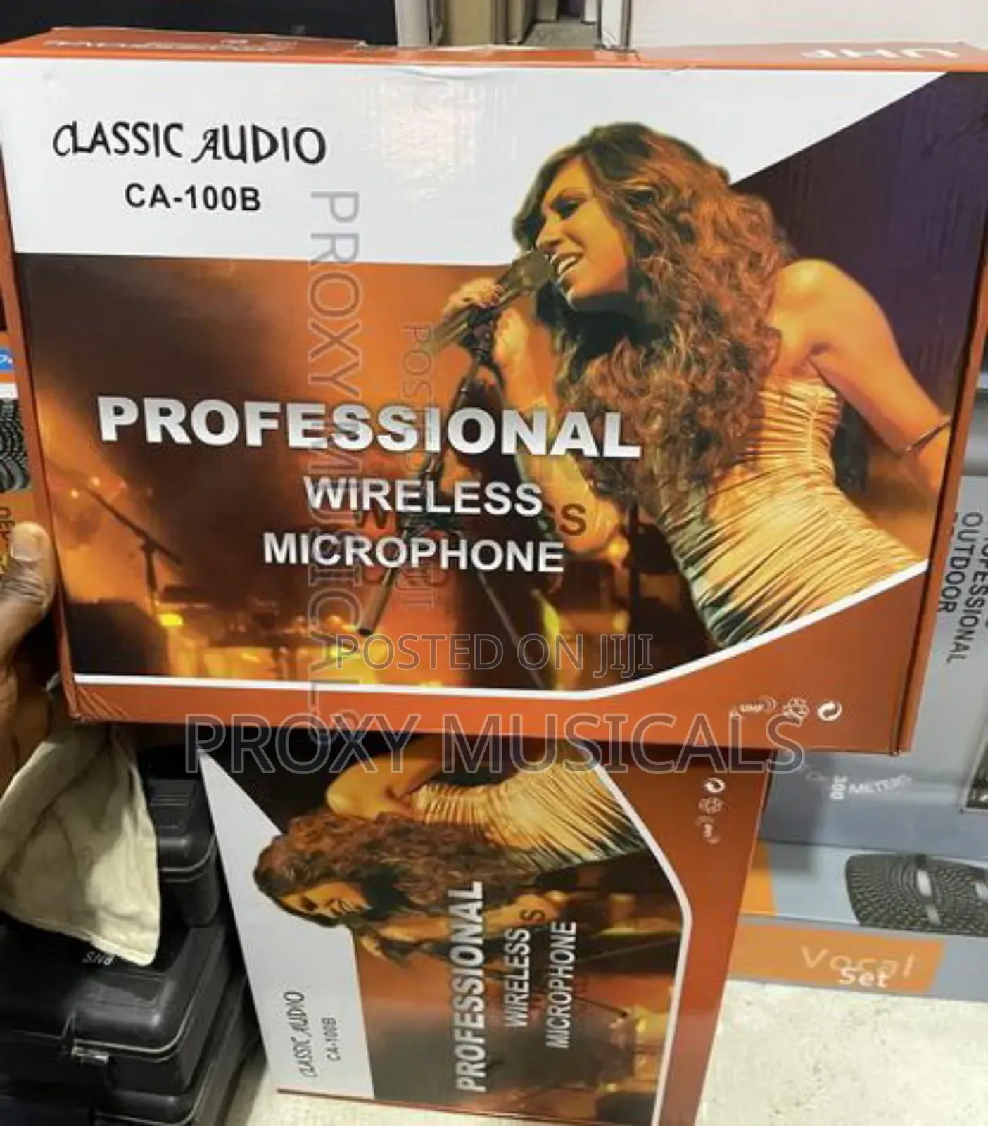 Classic Audio Wireless Mic Ca-100b