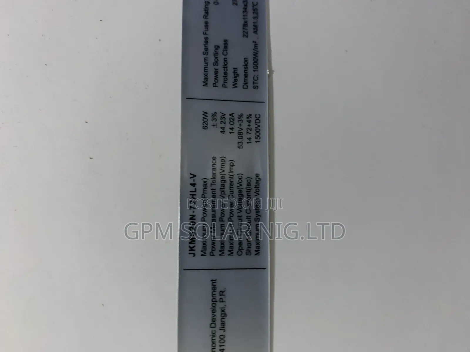 620ahs Brand-New Panel