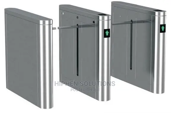 Automatic Drop Arm Turnstile Door Entry Access Rfid Interface