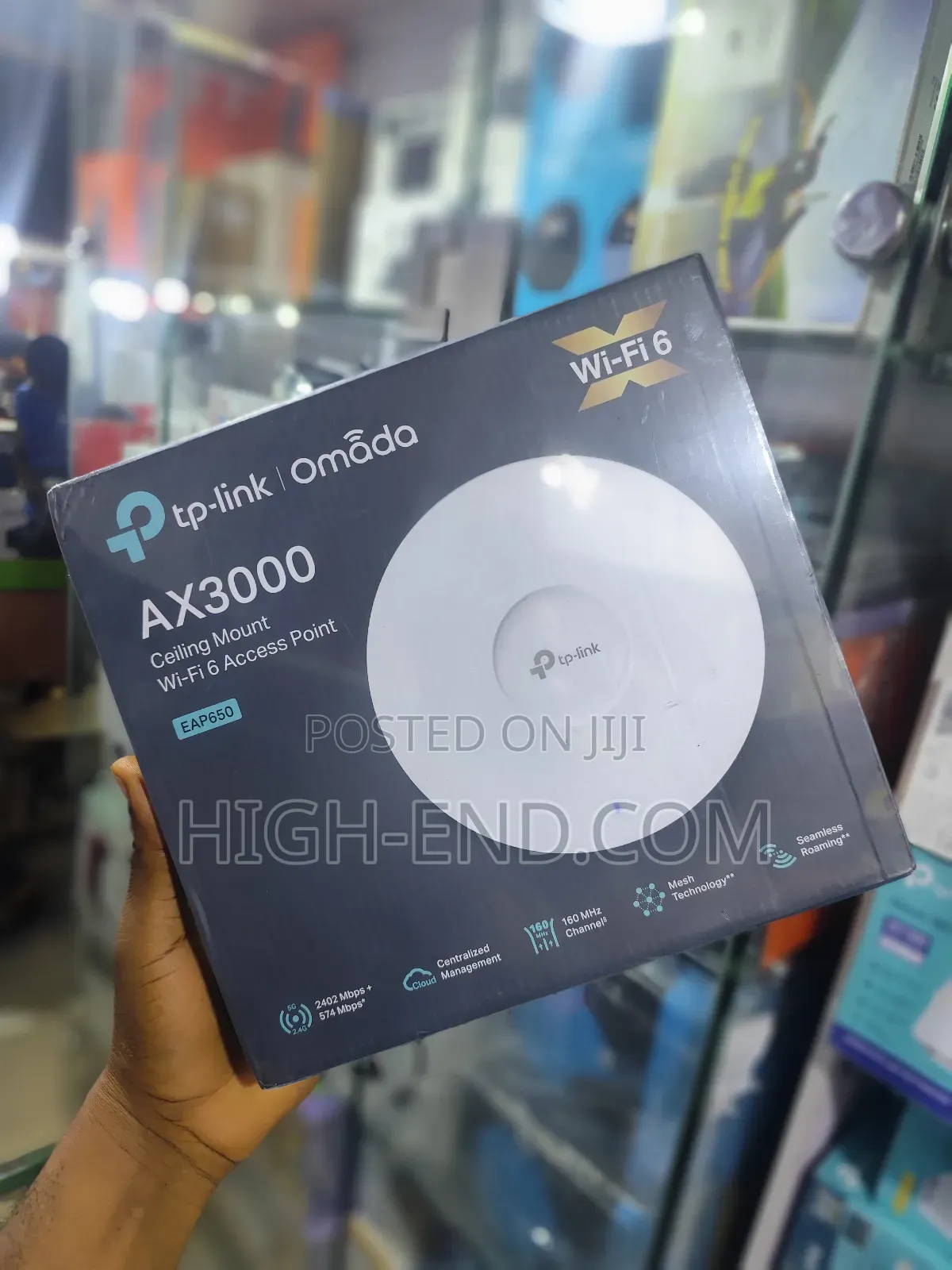 Tp-Link Omada Ax3000 Ceiling Mount Access Point Eap650