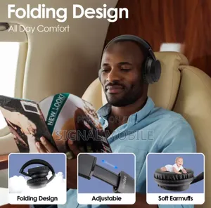 Foldable Bluetooth 5.4 Wireless Headset 3eq Mode