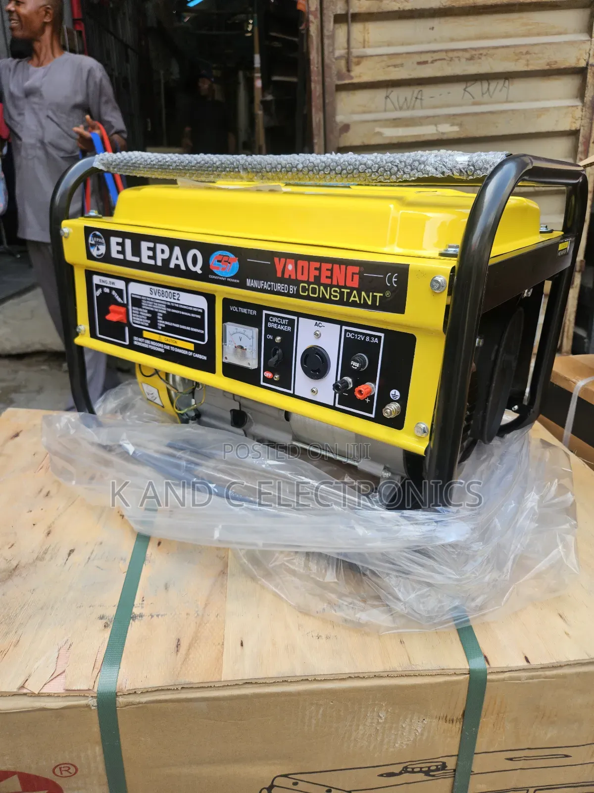 Elepaq 4.5kva Petorl Generator