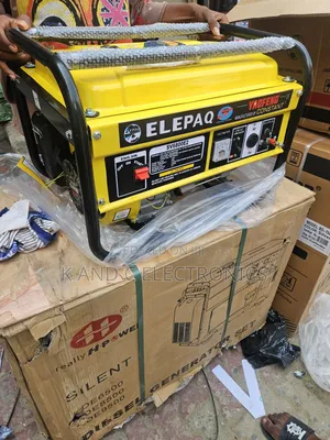 Eelepaq 4.5kva Petorl Generator 100%Copper Wire