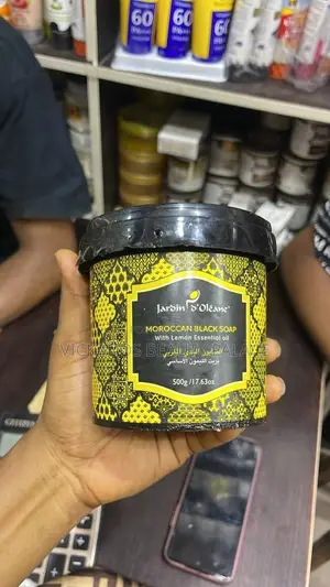 Jardin Oleane Moroccan Black Soap 500g