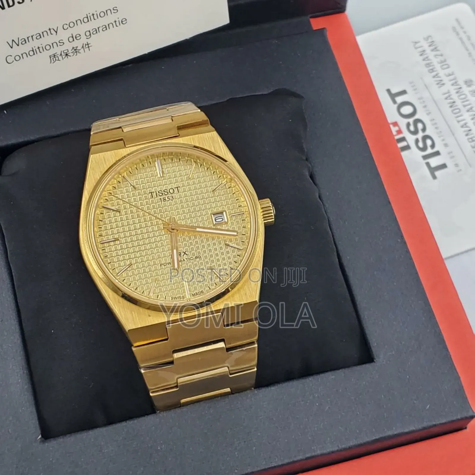 Tissot Yellow Gold Watch