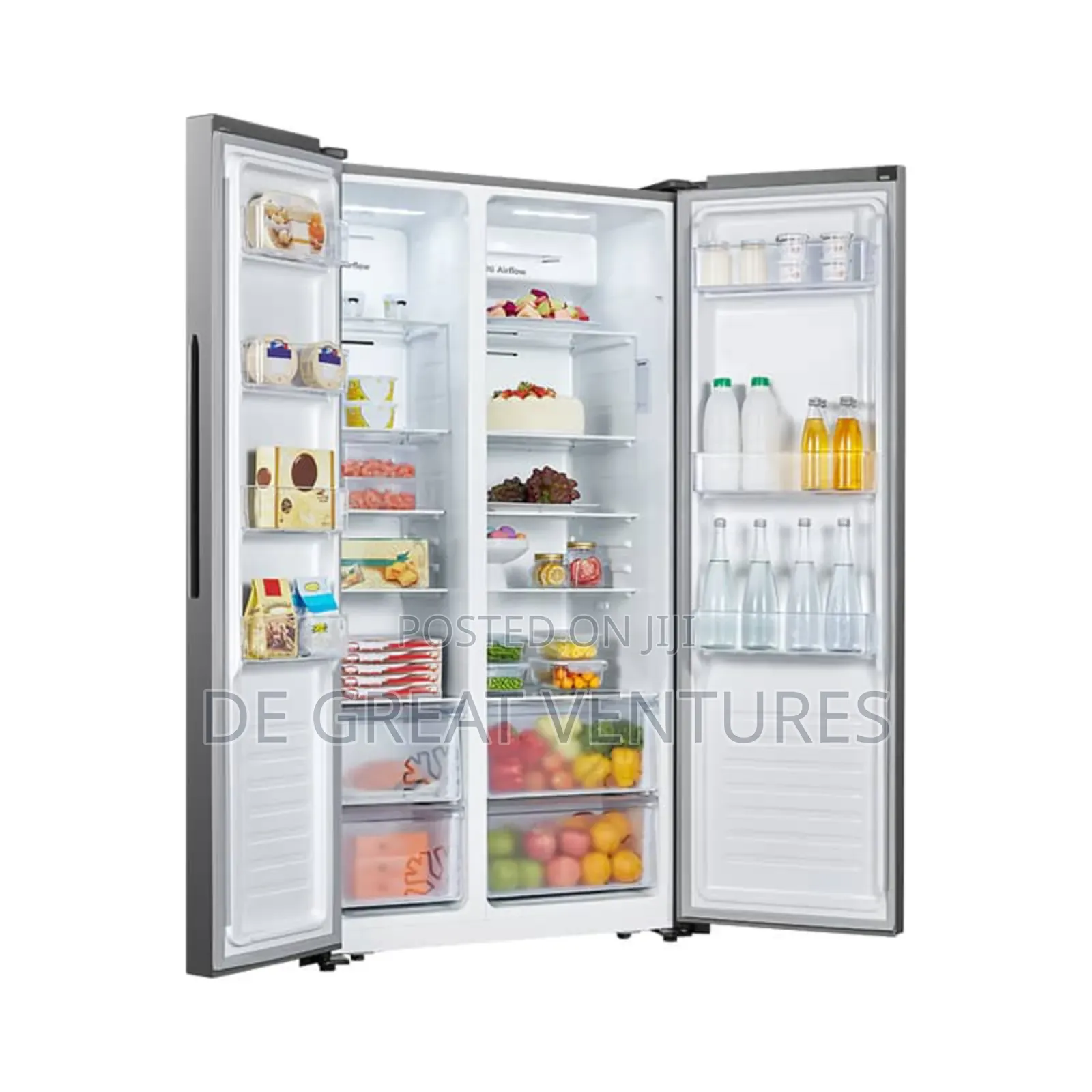 Brand New Hisense Side-Side Refrigerator√514l√External Comp√