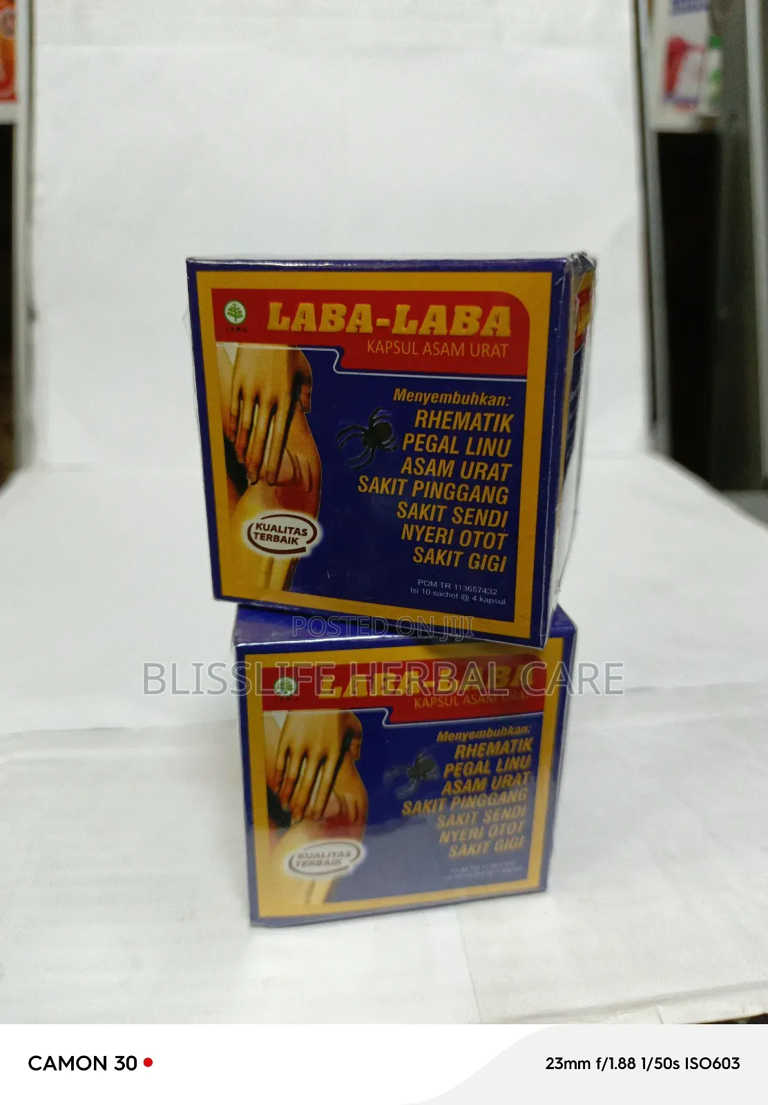 Laba Laba Rheumatism Arthritis Capsules