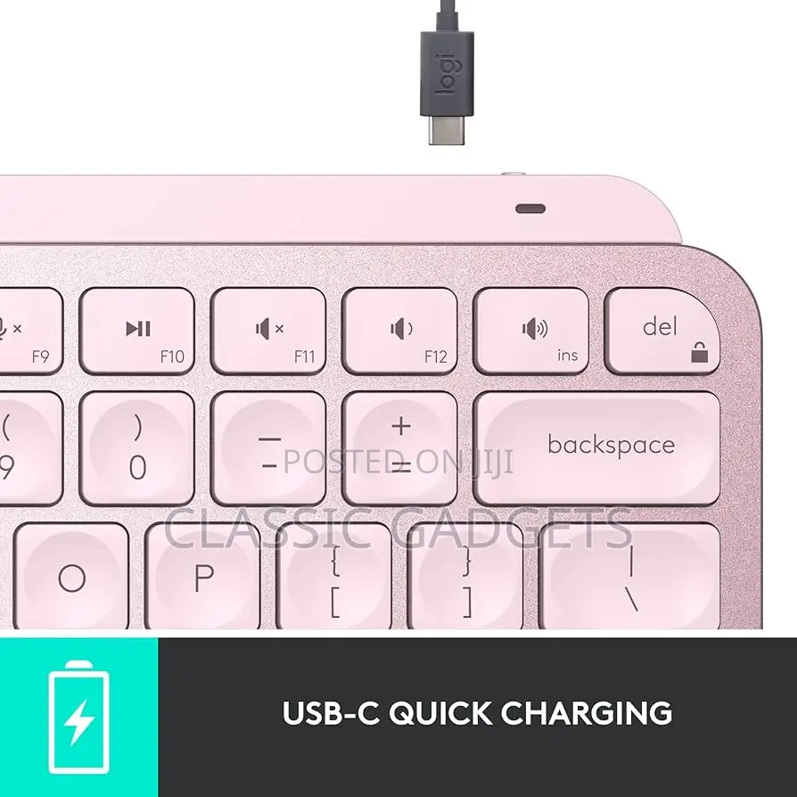 Logitech Mxkeys Mini Minimalistwireless Illuminated Keyboard