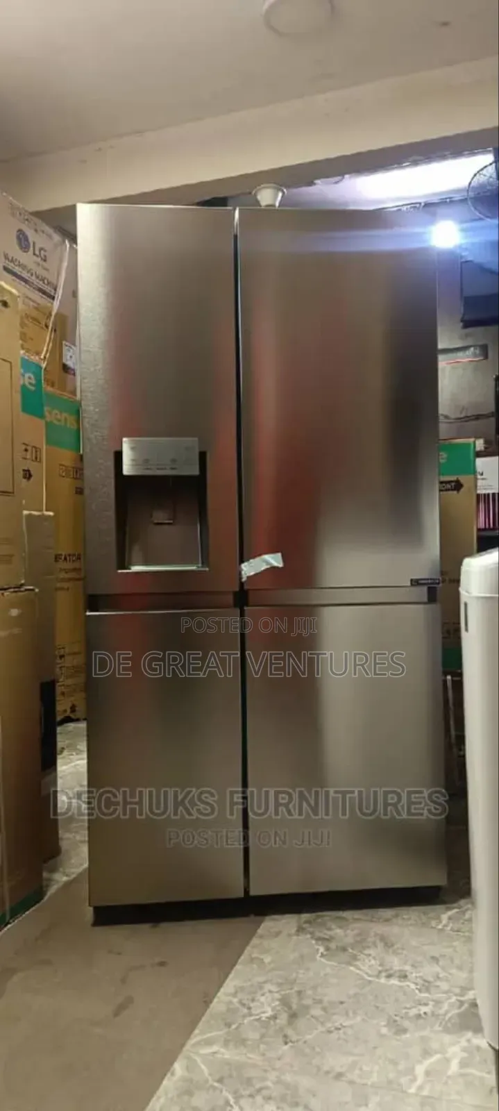 Brand New Hisense Side-Side Fridge√Inverter√601l√Ice Maker√
