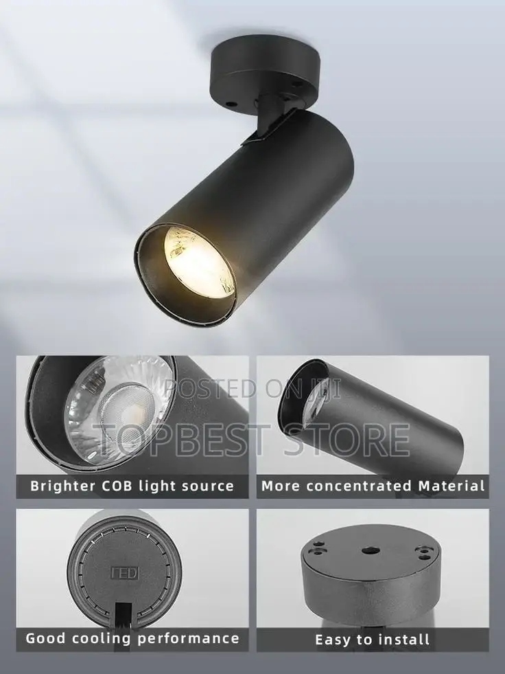 Single Head Track Spot Light