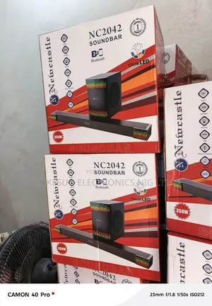 Original Newcastle 350w Powerful Soundbar Bluetooth Usb Etc.
