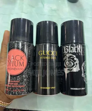 "Triple Threat: Designer Body Sprays"