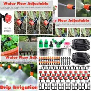 Garden Perfection, Automated: 30m Adjustable Dripper Kits