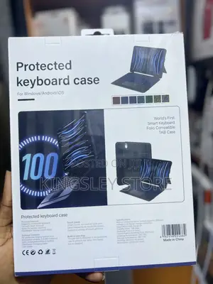Keyboard Folio Case for Samsung Galaxy Tab A9+ With Trackpad