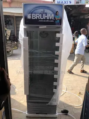 New Bruhm 329l Showcase Display Fridge Fast Freezing