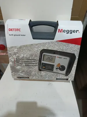 Det3tc Megger. Earth Ground Tester