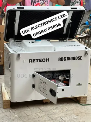 Original Retech 8kva Soundproof Diesel Generator