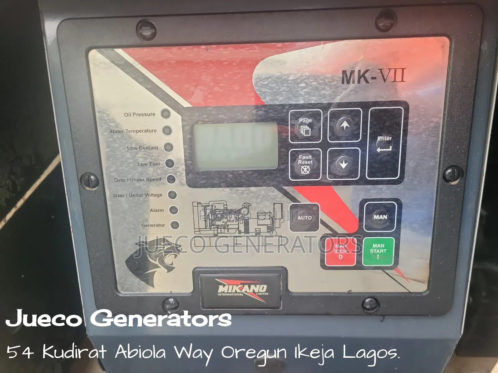 Refurbished 15kva Perkins Mikano Soundproof Generator