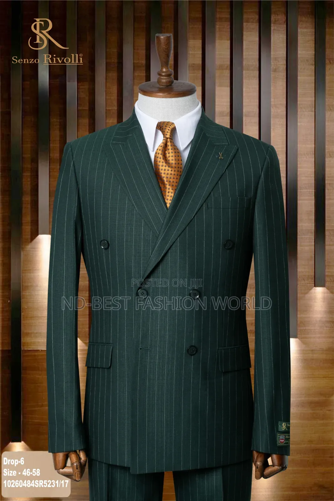 Green Quality Senzo Designer Suits