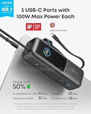 Usa Anker Laptop Power Bank, 25,000mah Portable Charger