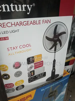 Century Rechargeable Fan 18"