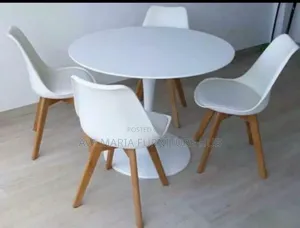 Wooden Dining Table and 4 Chairs