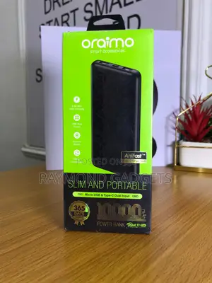 Oraimo Toast 10 Flash 10000mah Power Bank – Opb-P118d
