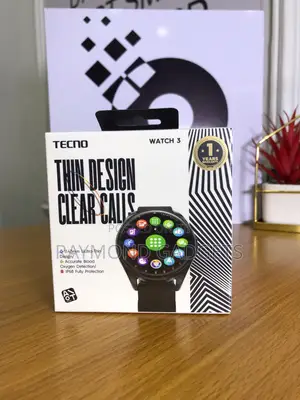 Tecno Smart Watch 3 (W03) – Ultra-thin Design