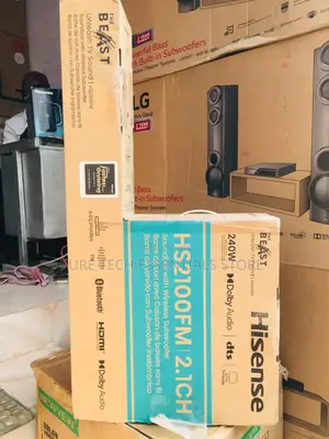 New Hisense Sound Bar 240w With Fm