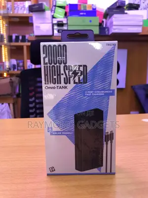 Photo - Tecno Omni-Tank 20000mah High-Speedpower Bank Dual TPB-P202