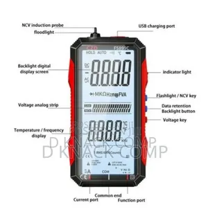 Full Screen High Accuracy Intelligent Digital Multimeter