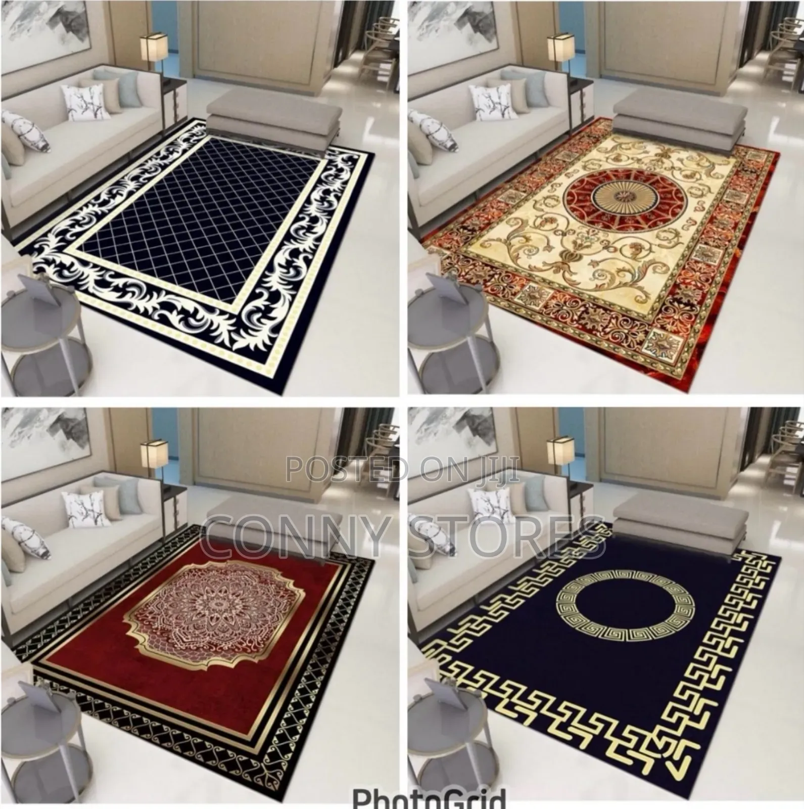 Authentic and Premium Quality Luxury Center Carpets Finish