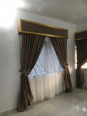 Brown Curtains