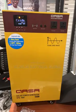800w Qasa Solar Generator With 2pieces of 450w Solar Panels