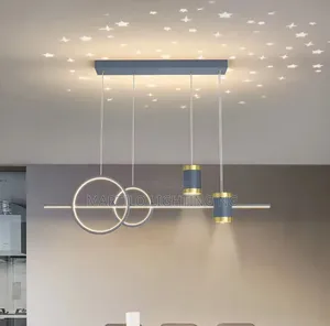 Led Drop Light With Reflection of Stars