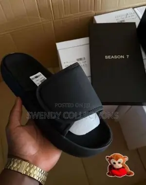 Black Pans Slippers