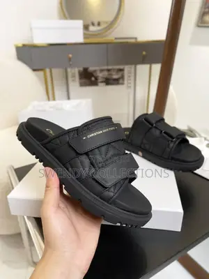Black Dolce Gabbana Pam’S Slippers