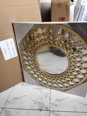65cm Executive Wall Round Shaped Mirror.