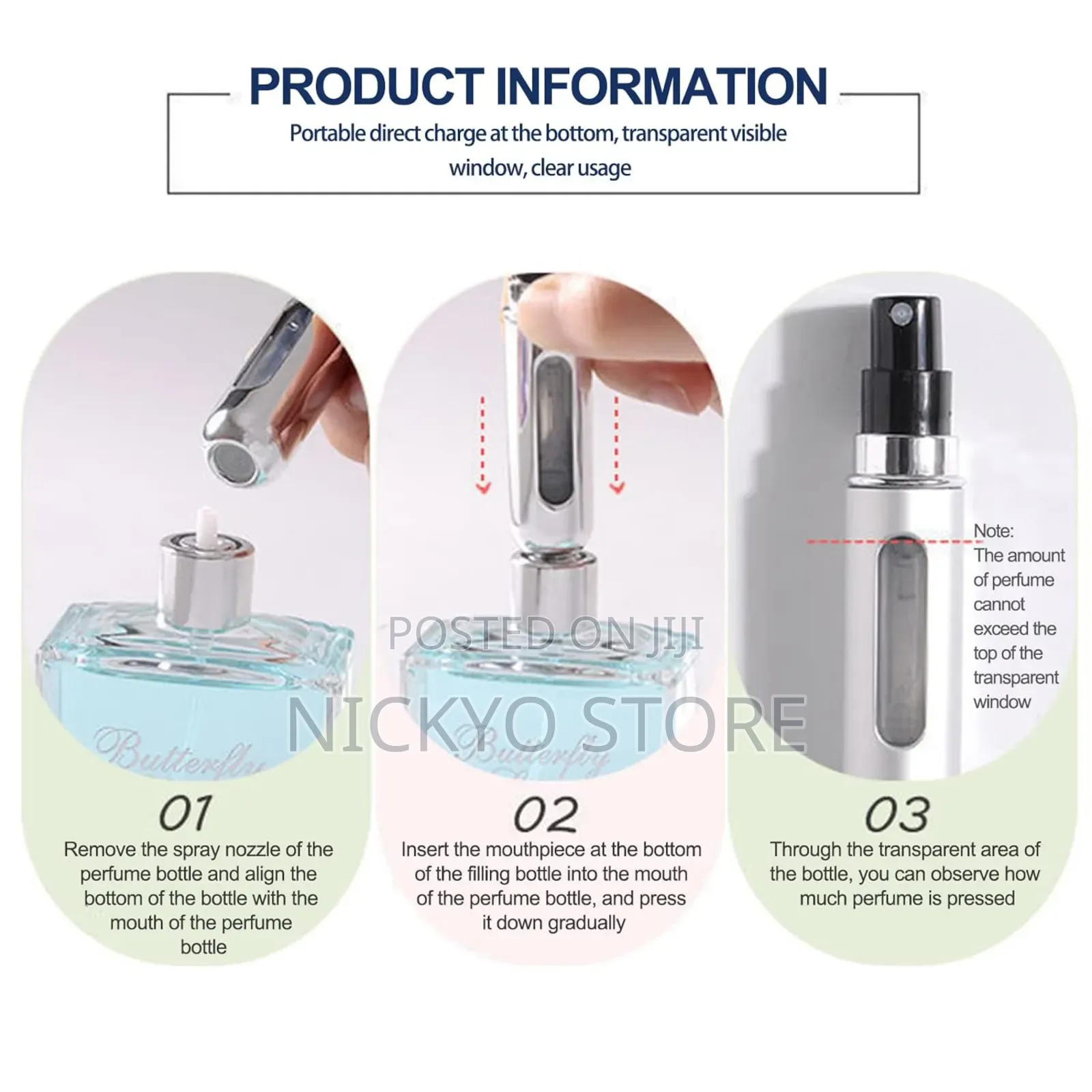 Perfume Accessories Atomizer 8ml