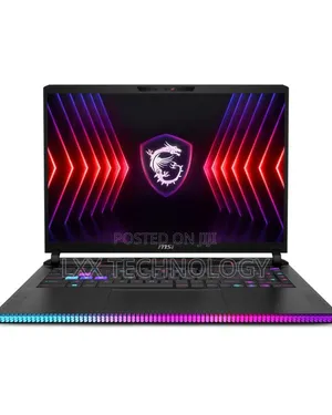 New Laptop MSI Raider GE78HX 64GB Intel Core i9 SSD 2T