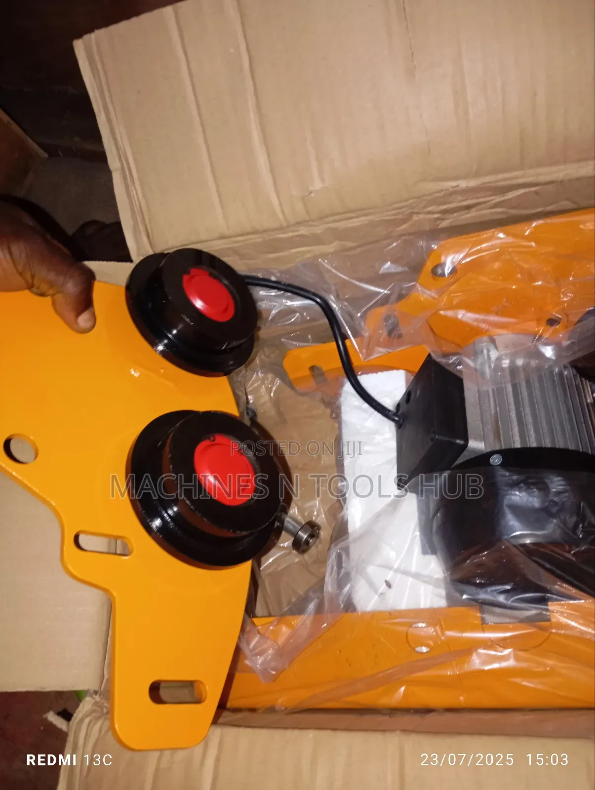 Single Track Electric Hoist Trolley 1000kg