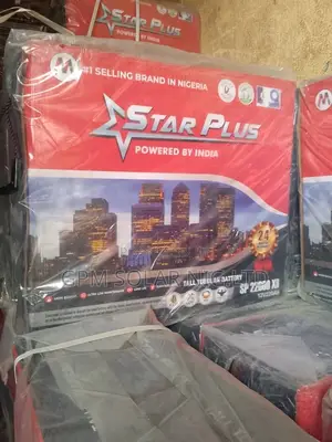 220ahs 12volts Tall Tubular Battery (Star Plus)