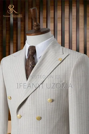 Double Breasted Luxury Designer Suit