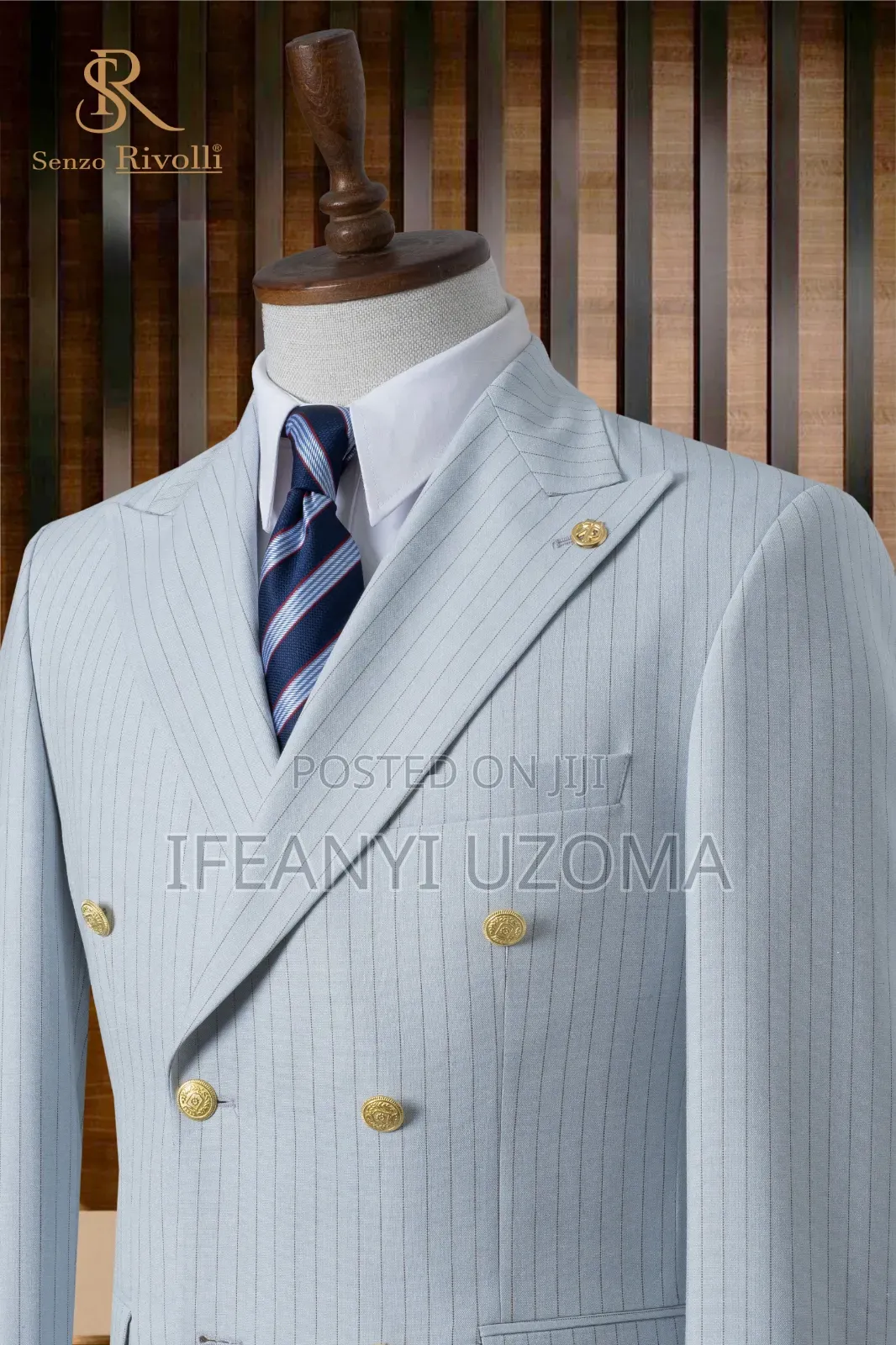 Double Breasted Luxury Designer Suit