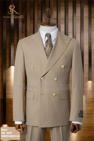 Double Breasted Luxury Designer Suit